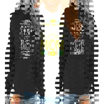 I Have Two Titles Nurse Mom I Rock Them Both Women Hoodie - Thegiftio