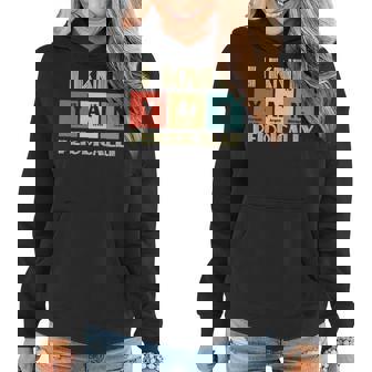 I Knit Yarn Peiodically Element Chemistry Women Hoodie - Thegiftio