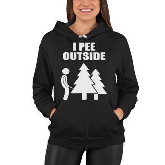 I Pee Outside Tshirt Women Hoodie - Monsterry