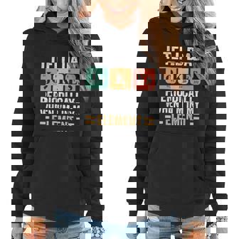 I Tell Dad Jokes Periodically But Only When Im My Element Graphic Design Printed Casual Daily Basic Women Hoodie - Thegiftio