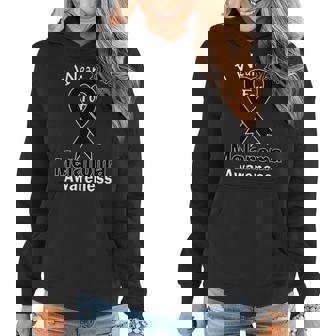 I Wear Black For Melanoma Awareness T-Shirt Graphic Design Printed Casual Daily Basic Women Hoodie - Thegiftio