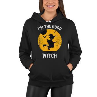 Im The Good Witch Halloween Matching Group Costume Women Hoodie - Seseable