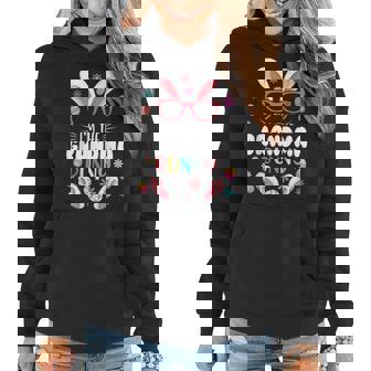 Im The Grandma Bunny Matching Family Easter Party Women Hoodie Graphic Print Hooded Sweatshirt - Thegiftio