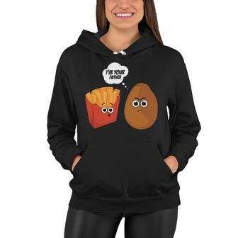 Im Your Father Potato And Fries Tshirt Women Hoodie - Monsterry