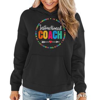 Instructional Coach Crew Back To School Matching Group Women Hoodie - Thegiftio