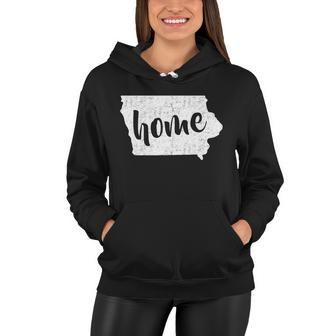 Iowa Home State Women Hoodie - Monsterry CA