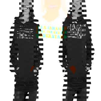 Its A Jamaican Thing Yuh Nah Guh Understand Jamaica Flag Women Hoodie - Thegiftio