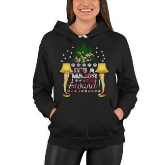 Its A Major Award Funny Christmas Fragile Lamp Leg Tshirt Women Hoodie - Monsterry CA