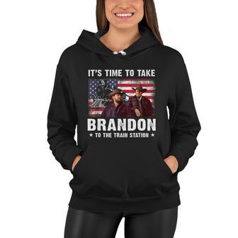 Its Time To Take Brandon To The Train Station V2 Women Hoodie - Monsterry AU