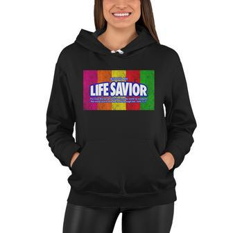 Jesus Is My Life Savior Tshirt Women Hoodie - Monsterry
