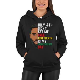 Juneteenth Shirt Men Juneteenth Is My Independence Day Women Hoodie - Monsterry AU