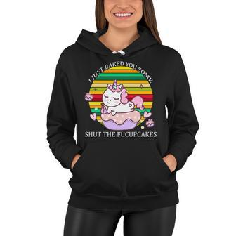 Just Baked You Some Shut The FUcupcakes V2 Women Hoodie - Monsterry