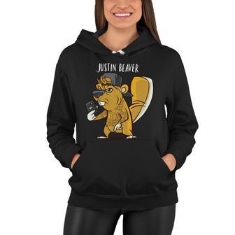 Justin Beaver Tshirt Women Hoodie - Monsterry UK