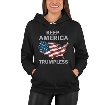 Keep America Trumpless Gift V10 Women Hoodie - Monsterry DE