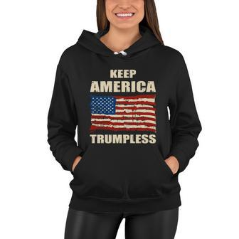 Keep America Trumpless Great Gift V2 Women Hoodie - Thegiftio UK