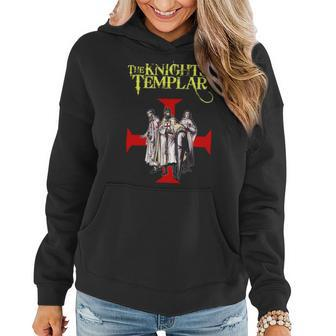 Knight Templar T Shirt - The Knight Templar Of God - Knight Templar Store Women Hoodie - Seseable