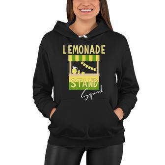 Lemonade Stand Squad Lemon Juice Drink Lover Women Hoodie - Monsterry UK