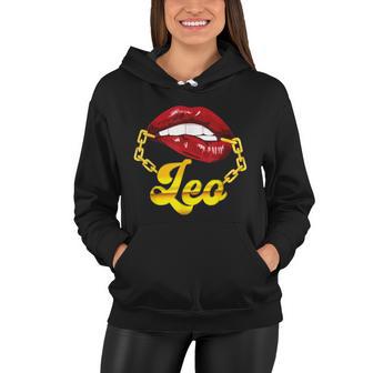 Leo Zodiac Sign Astrology Birthday Horoscope Women Hoodie - Seseable