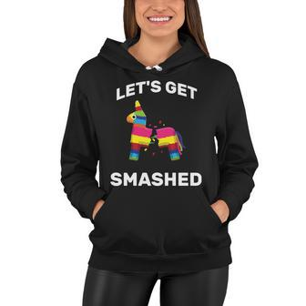 Lets Get Smashed Pinata Women Hoodie - Monsterry DE