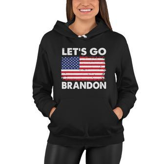 Lets Go Brandon Lets Go Brandon Flag Tshirt Women Hoodie - Monsterry UK