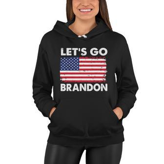 Lets Go Brandon Lets Go Brandon Flag Tshirt Women Hoodie - Monsterry UK