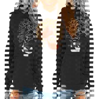 Libra Queen Sweet As Candy Birthday Gift For Black Women Women Hoodie Graphic Print Hooded Sweatshirt - Thegiftio UK