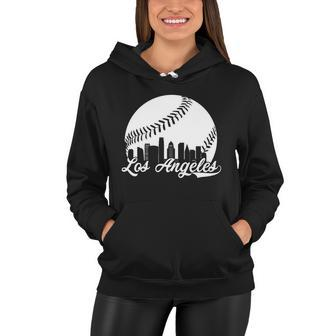 Los Angeles Baseball Vintage La Fan Gear Tshirt Women Hoodie - Monsterry CA