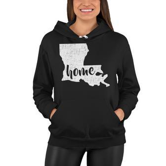 Louisiana Home State Women Hoodie - Monsterry CA