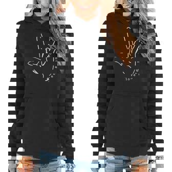 Love Need No Word Asl Autism Awareness Sped Teacher Women Women Hoodie Graphic Print Hooded Sweatshirt - Thegiftio