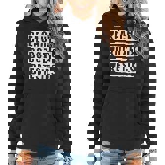 Lovely Funny Cool Sarcastic Beaches Booze & Besties  Women Hoodie