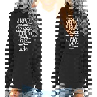 Lovely Funny Cool Sarcastic I Just Want To Farm And Hang Out Women Hoodie - Thegiftio UK
