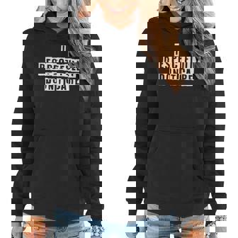 Lovely Funny Cool Sarcastic I Respectfully Dont Care Women Hoodie - Thegiftio