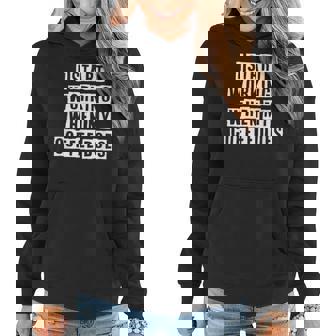 Lovely Funny Cool Sarcastic I Start Working When My Coffee Women Hoodie - Thegiftio