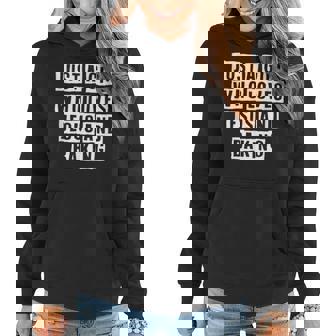 Lovely Funny Cool Sarcastic Just A Girl Who Loves Jesus And Women Hoodie - Thegiftio