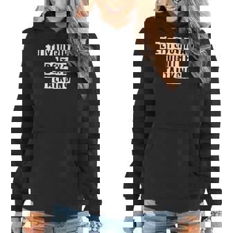 Lovely Funny Cool Sarcastic Let Your Hair Do The Talking Women Hoodie - Thegiftio UK