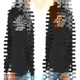 Lovely Funny Cool Sarcastic My Dog Laughs At All My Jokes  Women Hoodie
