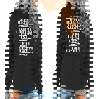 Lovely Funny Cool Sarcastic To Bike Or Not To Bike What A Women Hoodie - Thegiftio