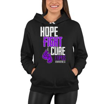 Lupus Awareness Hope Fight Cure Women Hoodie - Monsterry AU