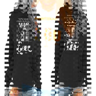 Maintenance Worker Boo Crew Ghost Funny Halloween Matching Women Hoodie Graphic Print Hooded Sweatshirt - Thegiftio