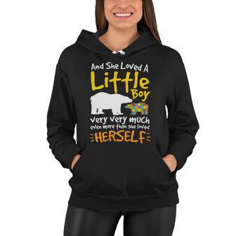 Mama Bear Autism Mom Autism Mom Women Hoodie - Monsterry DE