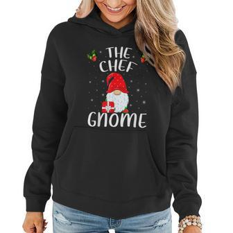 Matching Family Group Christmas The Chef Gnome Women Hoodie - Thegiftio UK