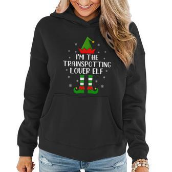 Matching Family Im The Trainspotting Lover Elf Christmas Gift Graphic Design Printed Casual Daily Basic Women Hoodie