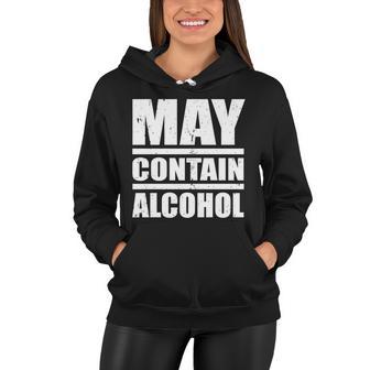 May Contain Alcohol Tshirt Women Hoodie - Monsterry AU