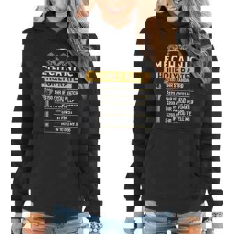 Mechanic Hourly Rate Funny Car Mechanic Women Hoodie - Thegiftio