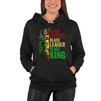 Mens Juneteenth Fathers Day Black Father King African American Women Hoodie - Monsterry CA