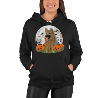 Merchpole Dog Lovers Halloween Trick Or Treat Funny Women Hoodie - Seseable