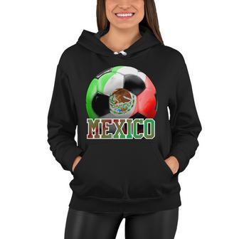 Mexico Soccer Logo Women Hoodie - Monsterry DE