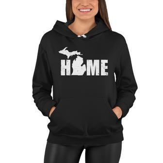 Michigan Home Mitten State Women Hoodie - Thegiftio UK