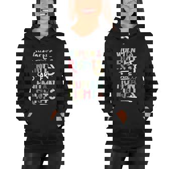 Mind Your Uterus Feminist Womens Rights Are Human Rights Women Hoodie - Thegiftio