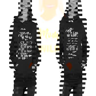 Mom Of The Wild One Toddler 1St Birthday Leopard Mom Boy Women Hoodie - Monsterry